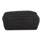 Chanel Tote CC Logo Quilted Small PM Nylon Black — view 3