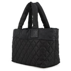 Chanel Tote CC Logo Quilted Small PM Nylon Black — view 2