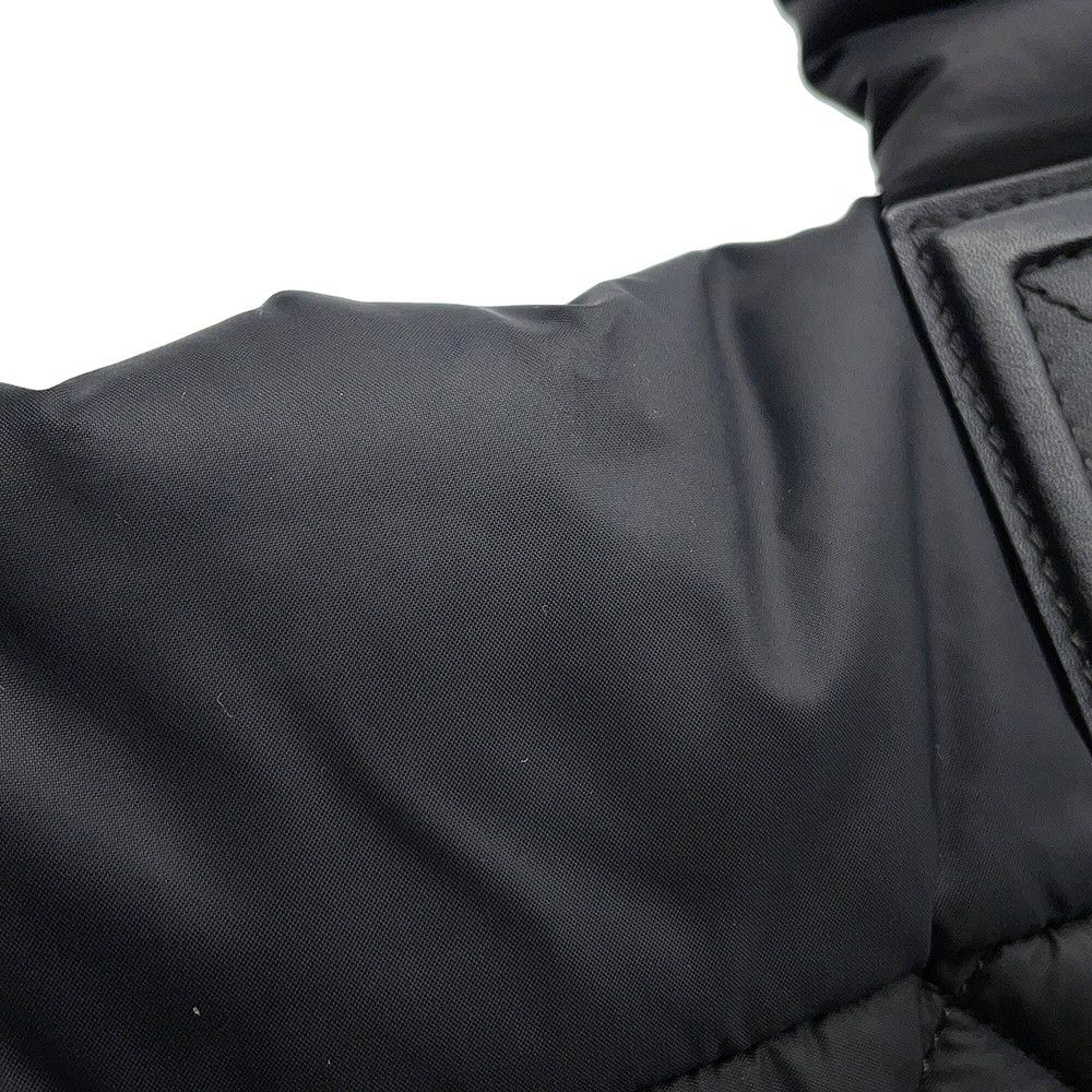 Chanel Tote CC Logo Quilted Small PM Nylon Black — view 9