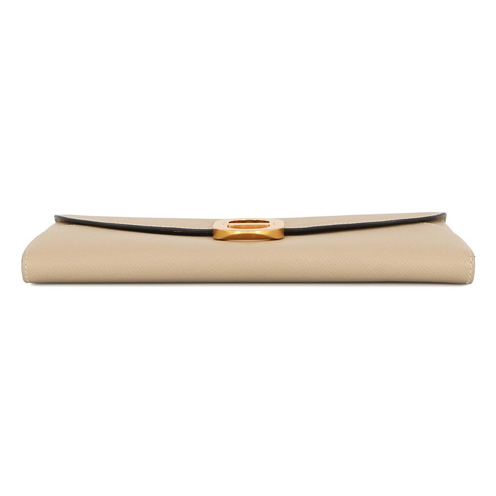 Hermes Wallet Chaine D'ancre to Go Trench Gold Epsom — view 3