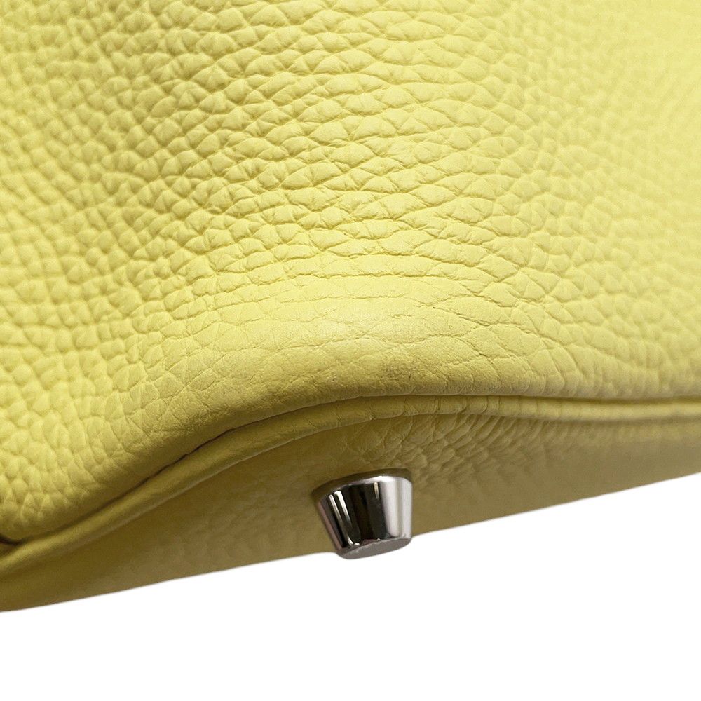 Hermes Handbag Picotin Lock PM Eclat Limoncello Orange Minien Silver Minian — view 6