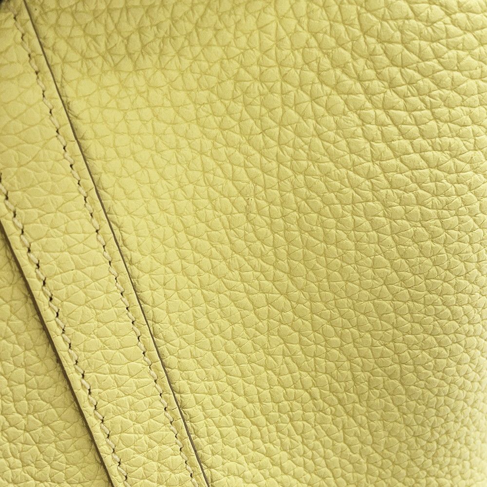 Hermes Handbag Picotin Lock PM Eclat Limoncello Orange Minien Silver Minian — view 8
