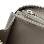 Louis Vuitton Wallet Monogram Mahina Zippy Metallic Gray — view 5