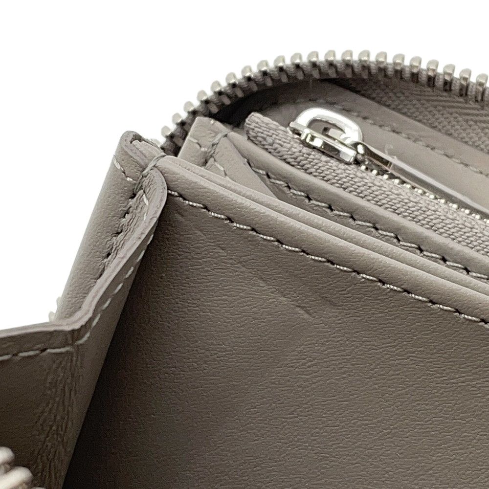 Louis Vuitton Wallet Monogram Mahina Zippy Metallic Gray — view 5