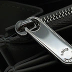 Louis Vuitton Wallet Monogram Mahina Zippy Metallic Gray — view 9