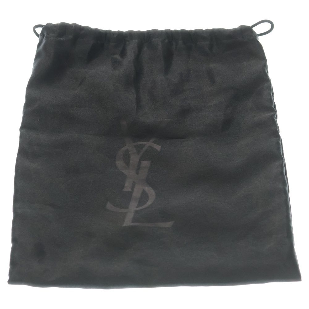 Saint Laurent Yves Star Motif Chain Shoulder Bag Black — view 6