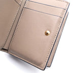 Loewe Trifold Anagram Leather Compact Wallet Brown — view 5