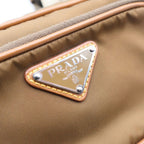 Prada Re-Nylon Shoulder Bag Beige — view 5