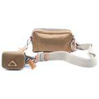 Prada Re-Nylon Shoulder Bag Beige — view 2