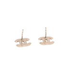 Chanel CC Logo Earrings 04 Color Stone Metal Gold Plated Multicolor — view 5