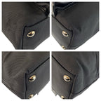 Gucci Black Nylon Leather 019 06 Tote — view 4