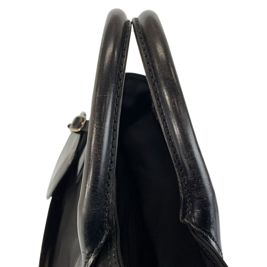 Gucci Black Nylon Leather 019 06 Tote — view 8