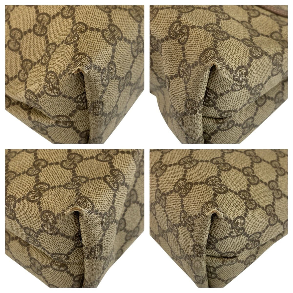Gucci Vintage Sherry Leather Canvas — view 4
