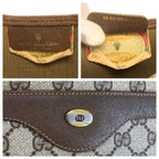 Gucci Vintage Sherry Leather Canvas — view 3