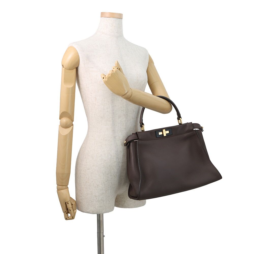 Fendi Peekaboo Icy 2-Way Shoulder Bag — view 4