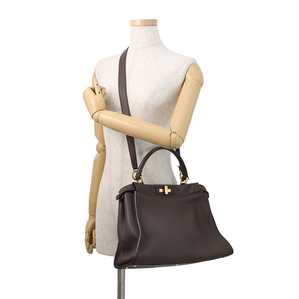 Fendi Peekaboo Icy 2-Way Shoulder Bag — view 5