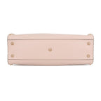 Fendi Peekaboo Regular Leather Studs 2-Way Shoulder Bag Pink Beige — view 3