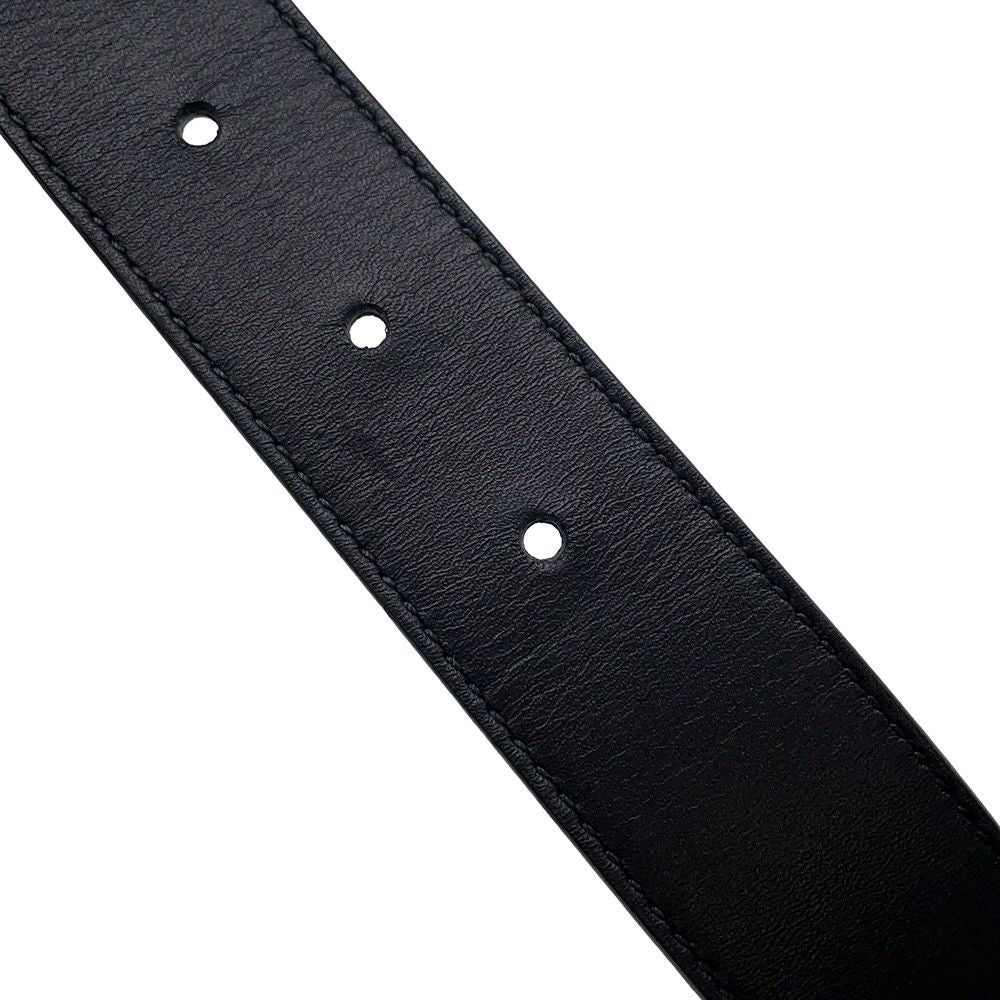 Gucci Belt Double Leather 70 Black — view 8