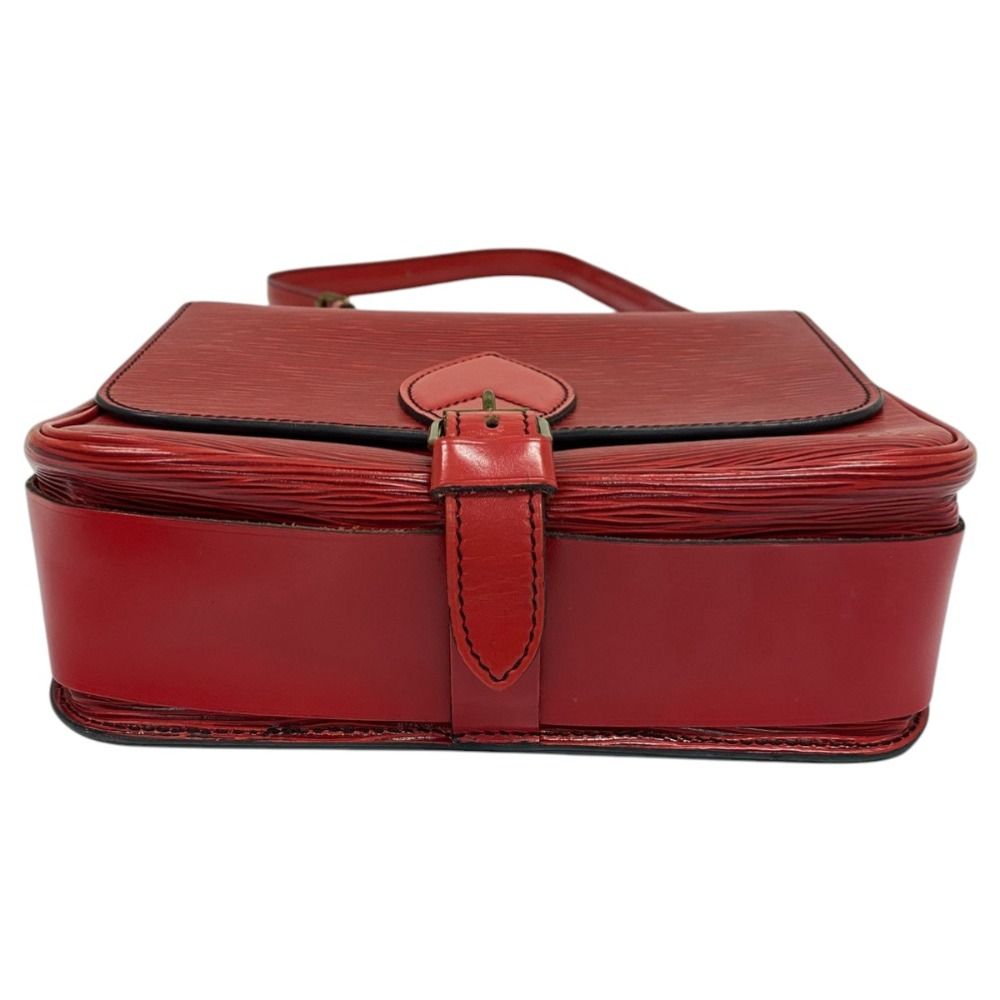 Louis Vuitton Cult Ciel MM Epi Leather Shoulder Bag Red — view 8