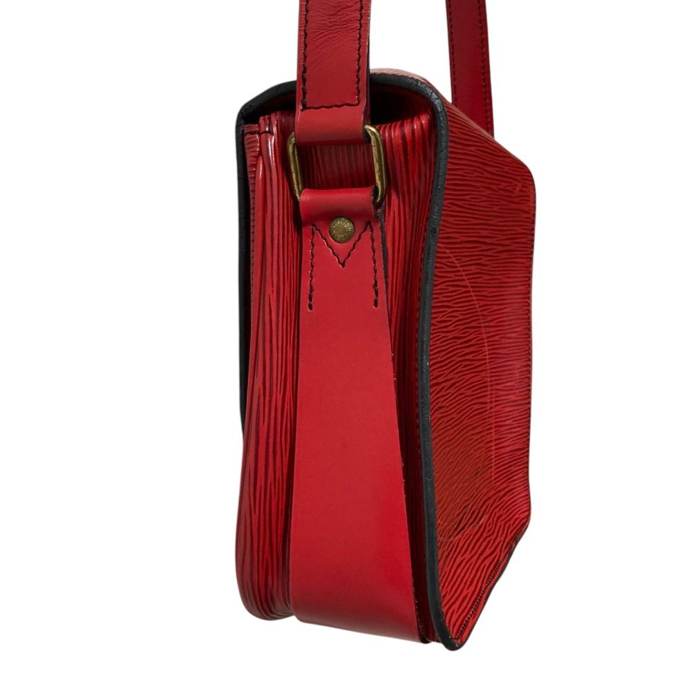 Louis Vuitton Cult Ciel MM Epi Leather Shoulder Bag Red — view 4