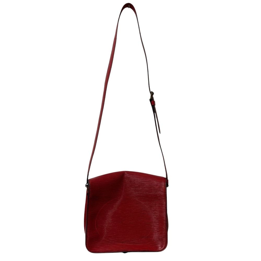 Louis Vuitton Cult Ciel MM Epi Leather Shoulder Bag Red — view 6