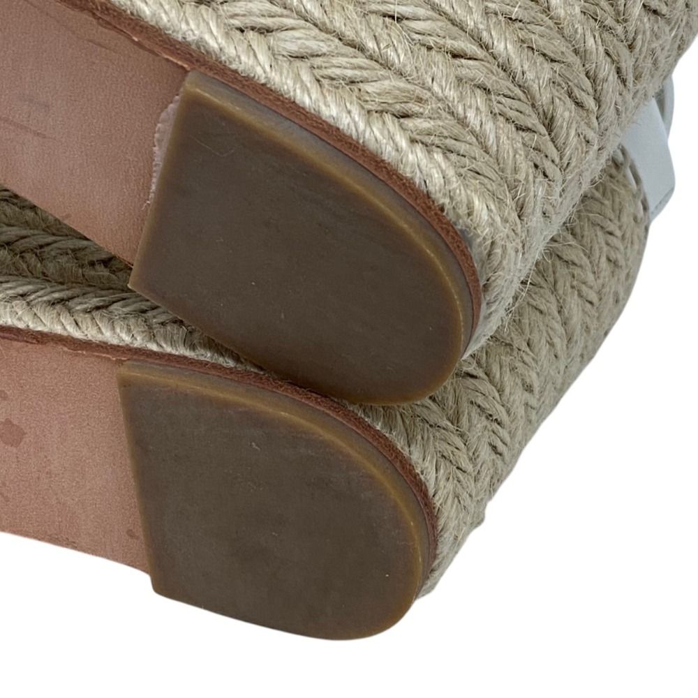 Hermes Tipoli Kelly Espadrilles Wedge Sole Sandals 39 — view 9