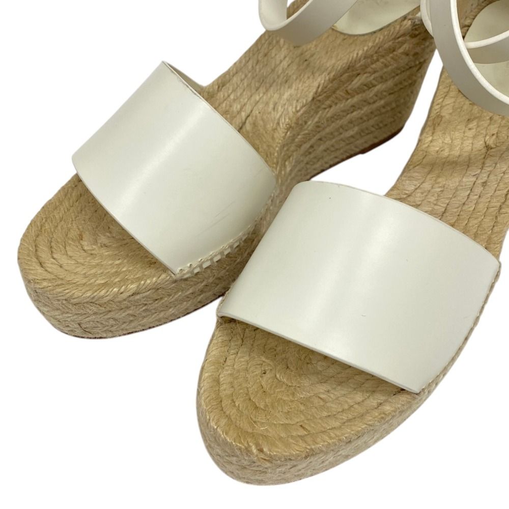 Hermes Tipoli Kelly Espadrilles Wedge Sole Sandals 39 — view 6