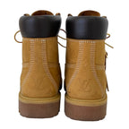 Louis Vuitton Timberland Monogram Embossed Boot Yellow Beige — view 5