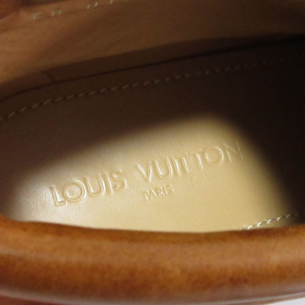 Louis Vuitton Leather Chukka Boots 10 Brown — view 5