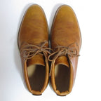 Louis Vuitton Leather Chukka Boots 10 Brown — view 4
