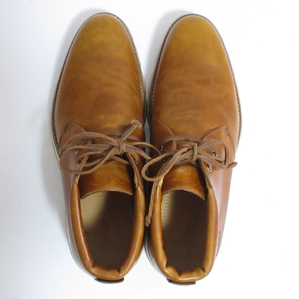 Louis Vuitton Leather Chukka Boots 10 Brown — view 4