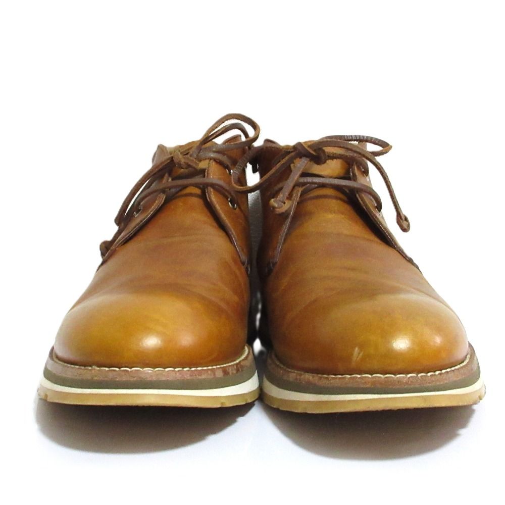 Louis Vuitton Leather Chukka Boots 10 Brown — view 3