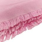 Louis Vuitton Monogram Silk Wool Shawl Pink — view 9