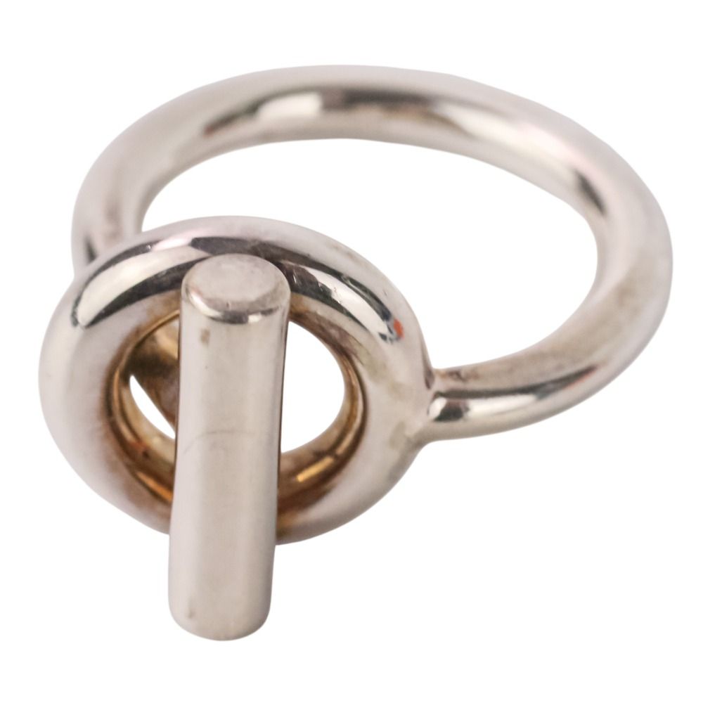 Hermes Echappee MM Ring 56 Silver — view 2