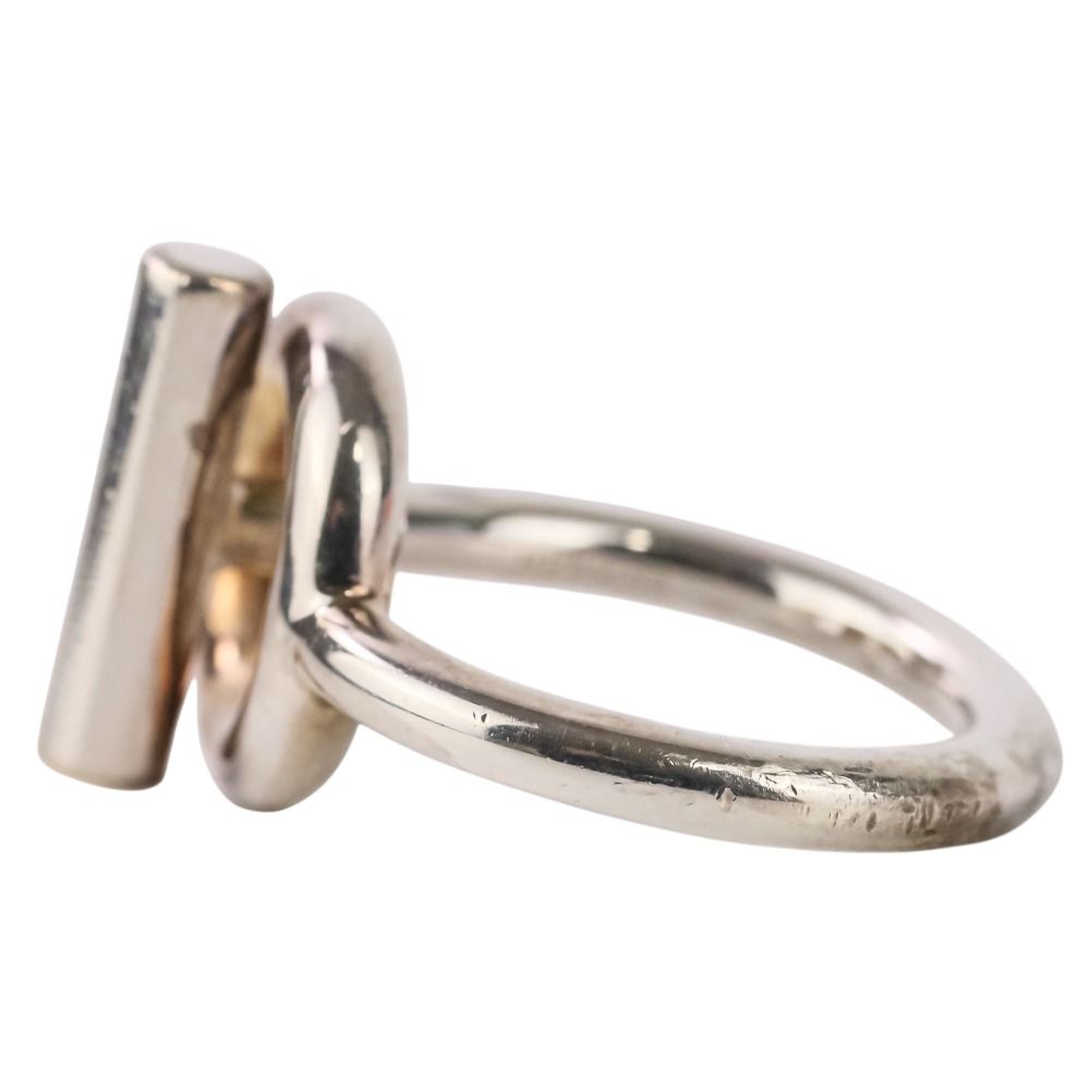Hermes Echappee MM Ring 56 Silver — view 5