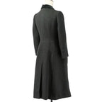 Chanel Tweed Coat with Scarf 36 Black — view 6