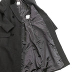 Chanel Tweed Coat with Scarf 36 Black — view 7