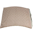 Louis Vuitton Shawl Monogram Pink Beige — view 4