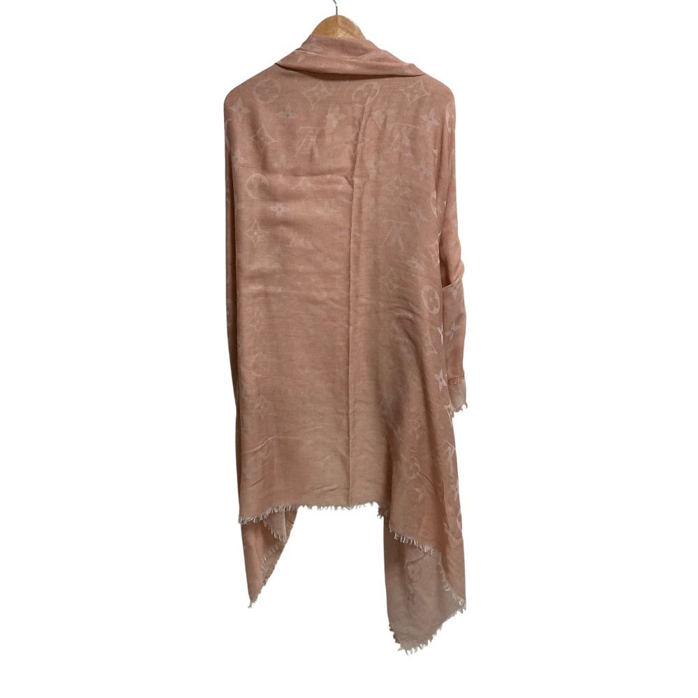 Louis Vuitton Shawl Monogram Pink Beige — view 2