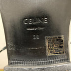 Celine Patent Leather Enamel Lace Up Shoes 39 — view 7