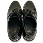 Celine Patent Leather Enamel Lace Up Shoes 39 — view 3