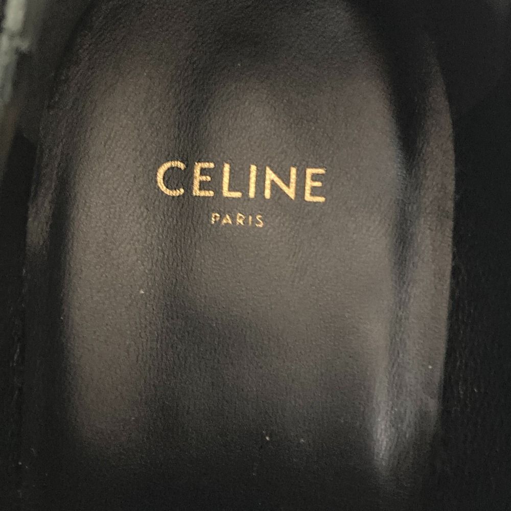 Celine Patent Leather Enamel Lace Up Shoes 39 — view 8