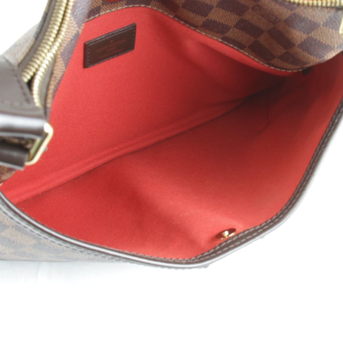 Louis Vuitton Blue Msbury PM Shoulder Bag Damier Canvas Brown — view 9