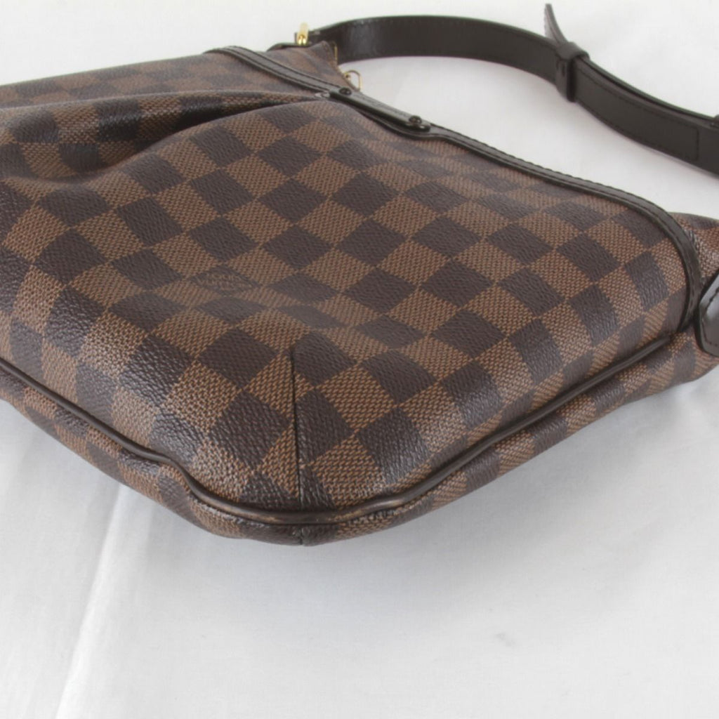 Louis Vuitton Blue Msbury PM Shoulder Bag Damier Canvas Brown — view 3