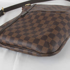 Louis Vuitton Blue Msbury PM Shoulder Bag Damier Canvas Brown — view 4