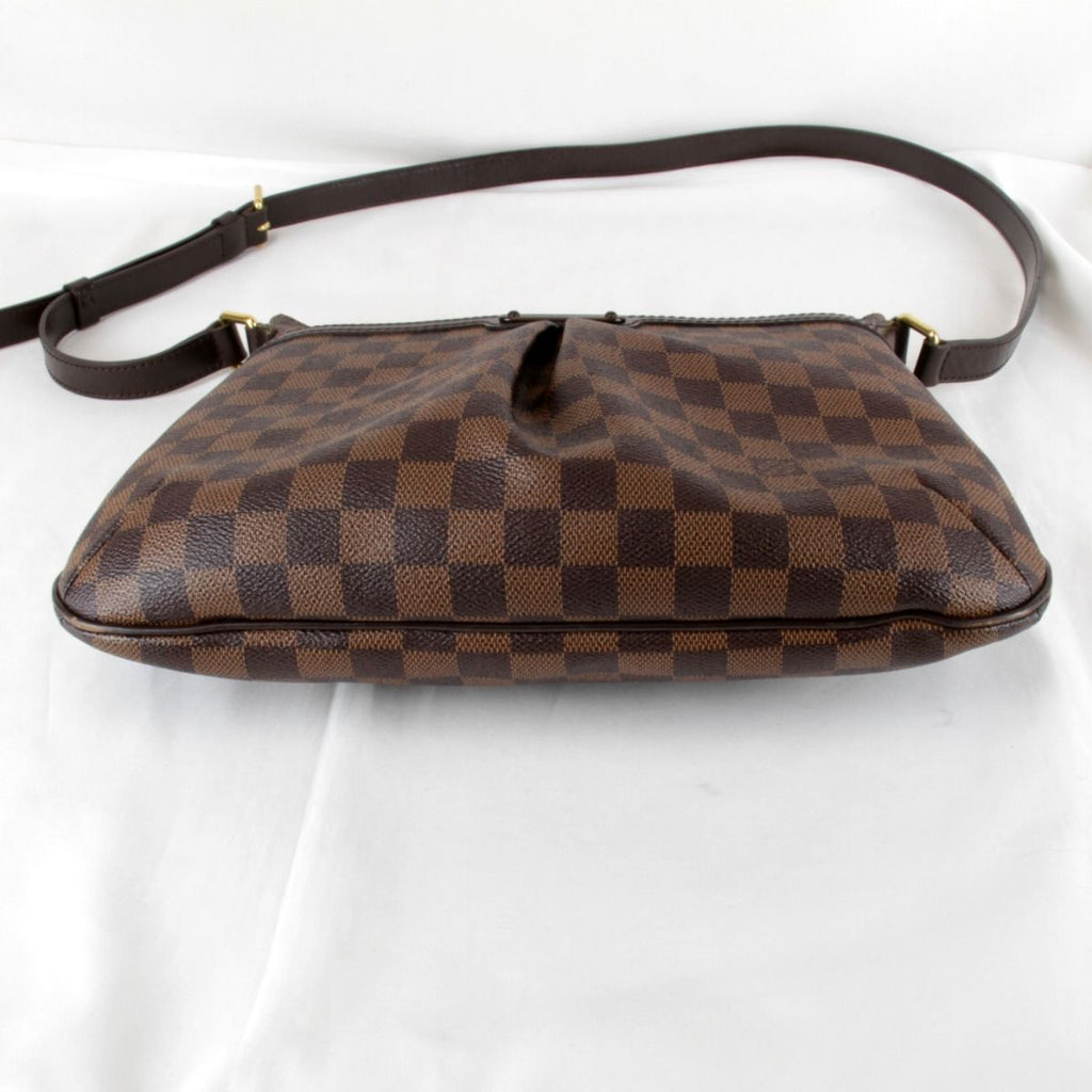 Louis Vuitton Blue Msbury PM Shoulder Bag Damier Canvas Brown — view 5