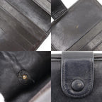 Chanel CC Logo Lambskin Black Bifold Wallet — view 9