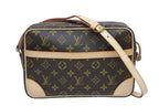 Louis Vuitton Monogram Trocadero 27 Shoulder Bag Vachetta Leather Brown Gold 4