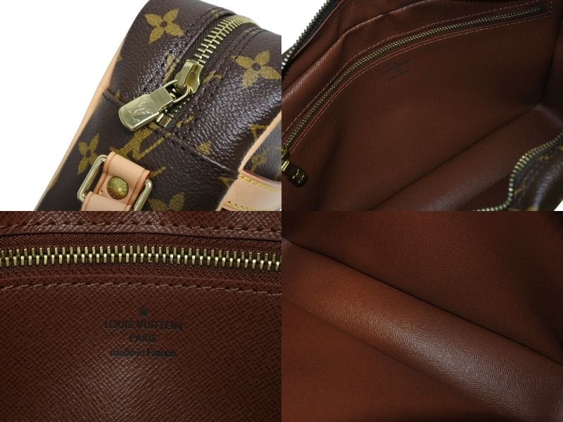 Louis Vuitton Monogram Trocadero 27 Shoulder Bag Vachetta Leather Brown Gold 4 — view 7