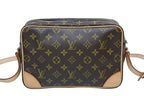 Louis Vuitton Monogram Trocadero 27 Shoulder Bag Vachetta Leather Brown Gold 4 — view 2